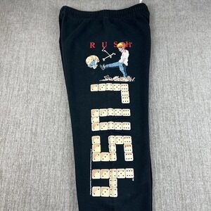 RARE Rush Band Sweatpants Men's Medium 1992 Pushead Roll The Bones Collectors